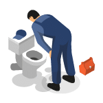 لوله باز کنی توالت ایرانی و فرنگی