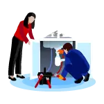 لوله بازکنی سینک ظرفشویی